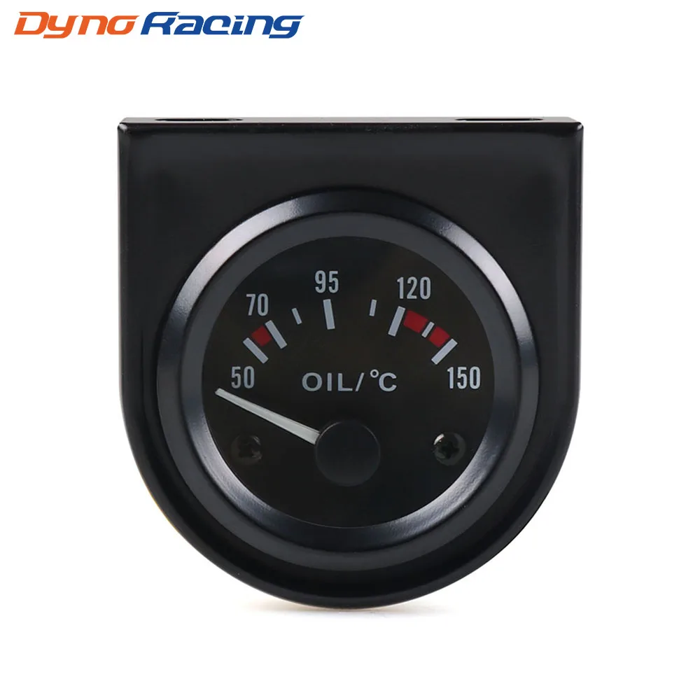 

2" 52mm Oil temp gauge Universal 50~150 C Auto Oil temperature gauge White Led Car meter