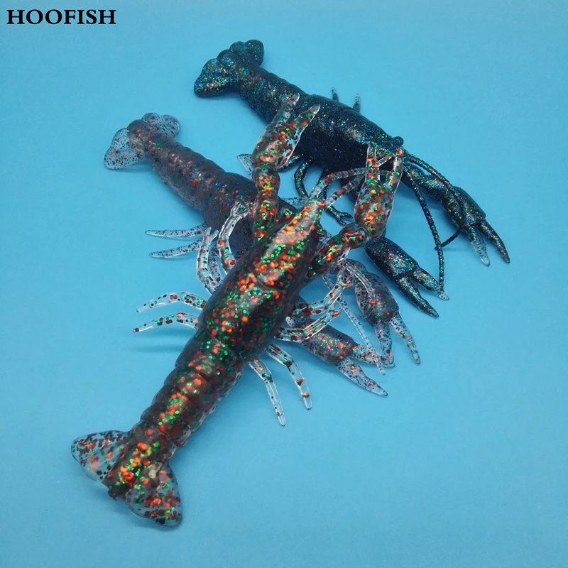 HOOFISH 4 шт./лот 12 см/19 г искусственные мелки высокое качество бионическая Мягкая приманка рыболовные снасти