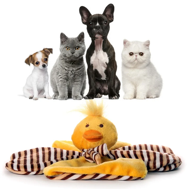 

Dog Chew Toys for Small Large Dogs Bite Resistant Dog Squeaky Duck Toys Interactive Squeak Puppy Dog Toy Pets Supplies