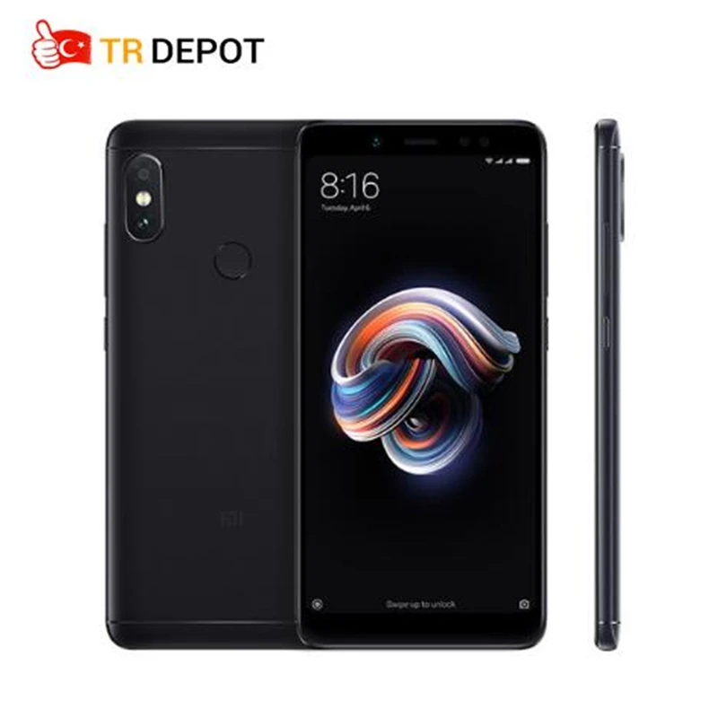 Xiaomi Redmi Note 5 смартфон 4 ГБ Оперативная память 64 ГБ Встроенная память Snapdragon636 Octa Core 5,99 "полный Экран двойной Камера