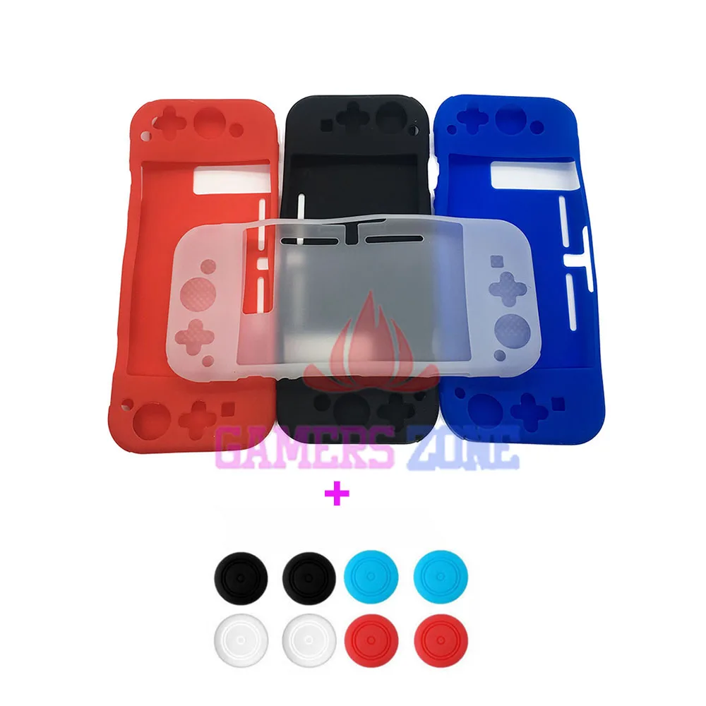 

For NS NX Console & Joy-Con Silicone Case & Silicon Grips For For Nintendo Switch Anti-Slip Rubber Cover Skins