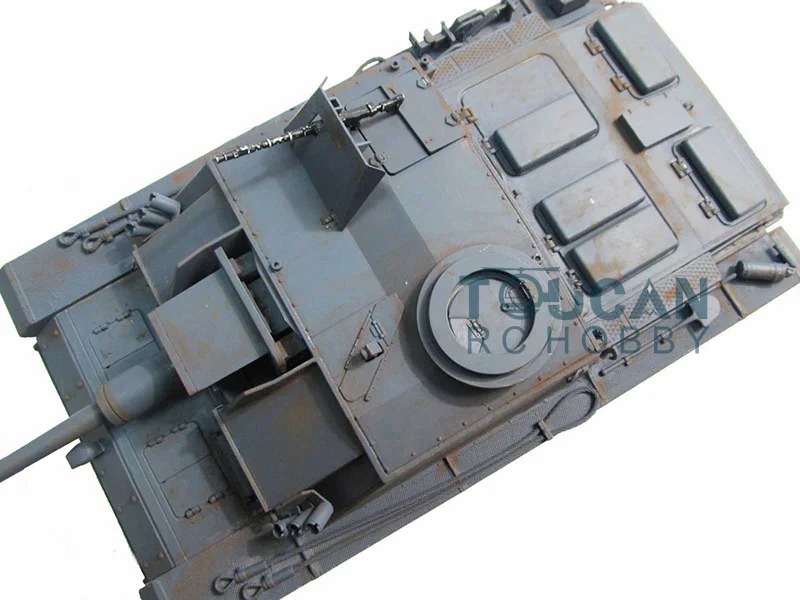 100% Металл Mato 1/16 Stug III RC Танк инфракрасная отдача ствола серый цвет 1226 RTR TH00669|rc tank