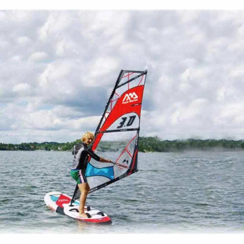 Surf Board with Sail