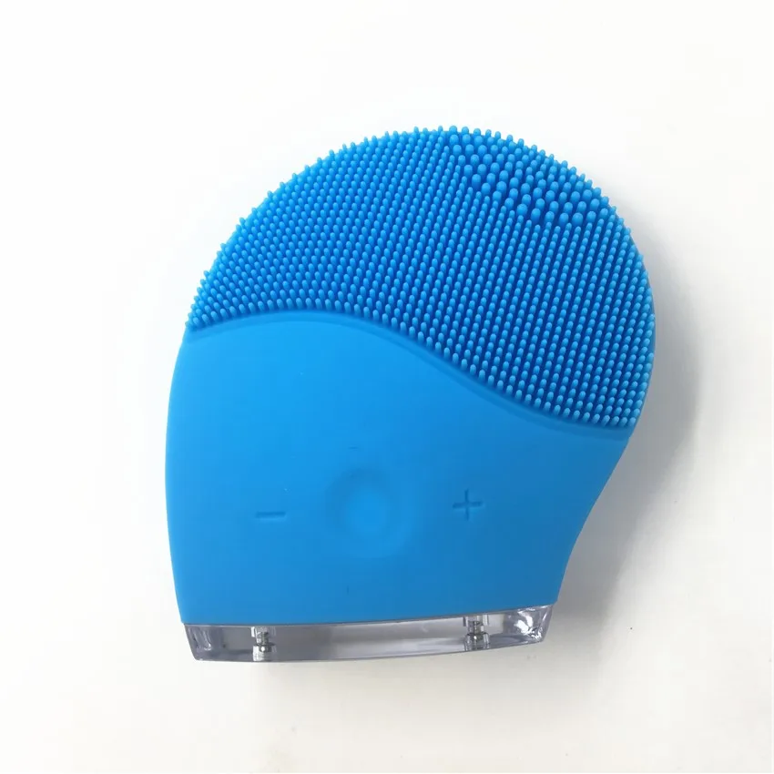 Electric Face Cleanser Vibrate Pore Clean Silicone Cleansing Brush Tool