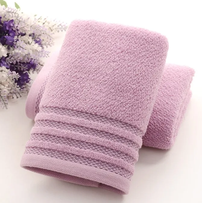 ZHUO MO высококачественное розовое фиолетовое банное полотенце для ванной комнаты 140*70 см, хлопковое пляжное полотенце s для взрослых, для дома, отеля, полотенце s - Цвет: Light purple