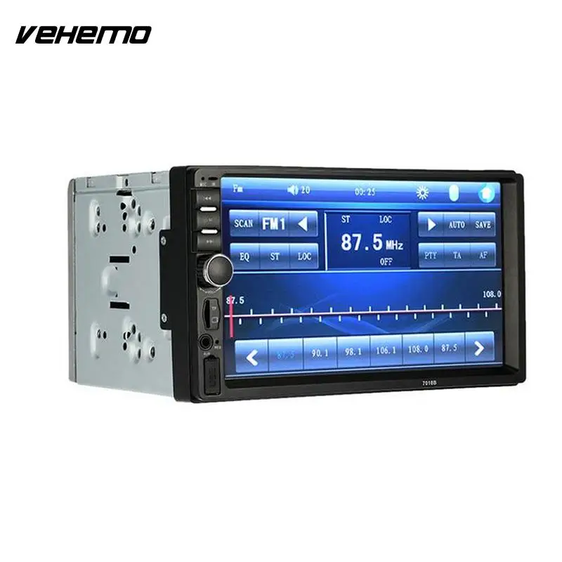 

Vehemo Car MP5 Player 7 Inches 2 Touch Screen Car Bluetooth Support FM USB TF Card