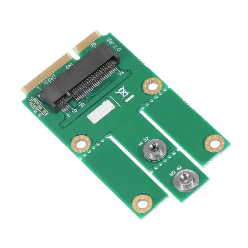 M.2 NGFF B Ключ к Mini PCI-E конвертерная плата адаптера со слотом для SIM карты Поддержка 3g 4 аппарат не привязан к оператору сотовой связи сети для ПК для M.2 2230 2242