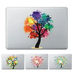 YC наклейка-2018 новый ноутбук наклейка виниловая частичная Наклейка Цвет Дерево Кожа для Macbook Air retina Pro 11 12 13 15 ноутбук