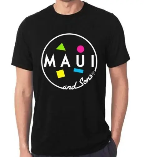 

2019 Funny New Maui And Sons Logo Size All T-Shirt Tee Tee Hoodie