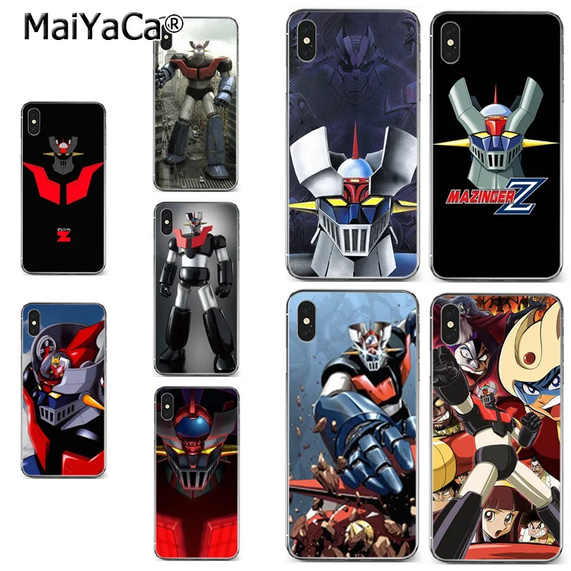

MaiYaCa Mazinger Z soft tpu phone case cover for iPhone X XS MAX 5 6SPLUS 7 8plus case Coque funda
