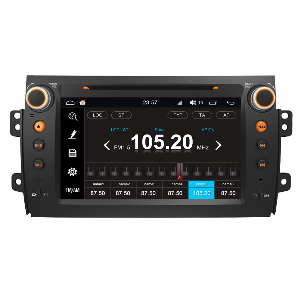 Для Suzuki SX4 Android 8,0 2 Дин Радио Стерео DVD gps СБ навигатор Аудио Видео плеер для Android для Suzuki SX4 + бесплатная HD Камера