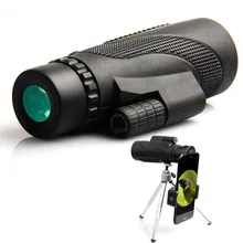 40X60 зум оптический HD объектив Монокуляр тренога для телескопа клип для универсального телефона просмотра диких животных Монокулярные бинокли# g35