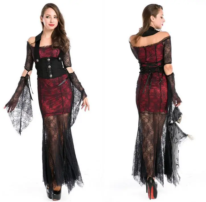 Deguisement Adultes Sexy Cosplay Vampire Costume Uniform Halloween