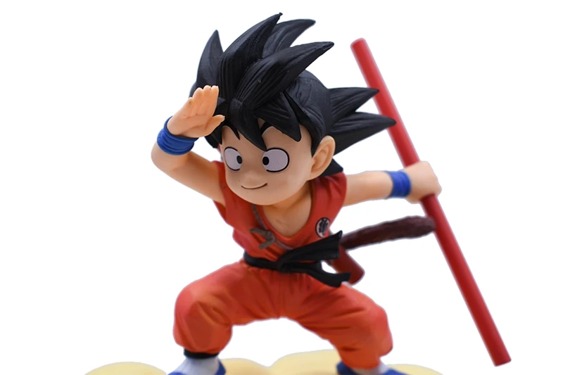 Japan Anime Dragon Ball Z Son Goku Somersault Cloud PVC Action Figure Collectible Model Toy Dragonball Gift for Kids 10CM