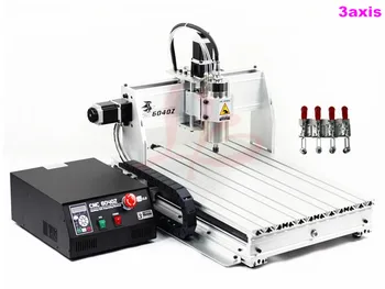 

High power 1.5kw cnc milling machine 6040Z S80 for hard metal