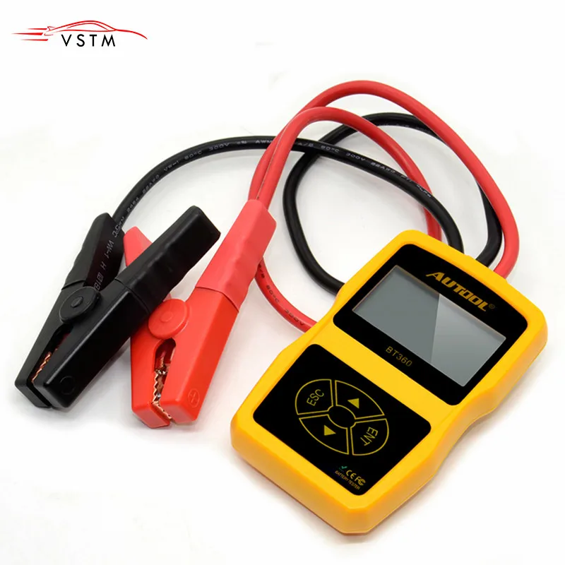 Новый AUTOOL BT360 12 V цифровой автомобильный тестер батареи для затопленного геля BT 360