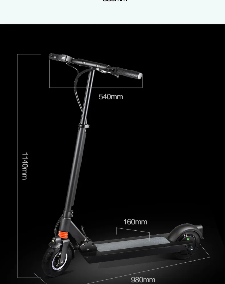 Best 350W 8inch 36V 48V Off Road Electric Scooter Adulto Powerful Hoverboard Electric Skateboard CE Ruimas Foldable Lithium Battery 17