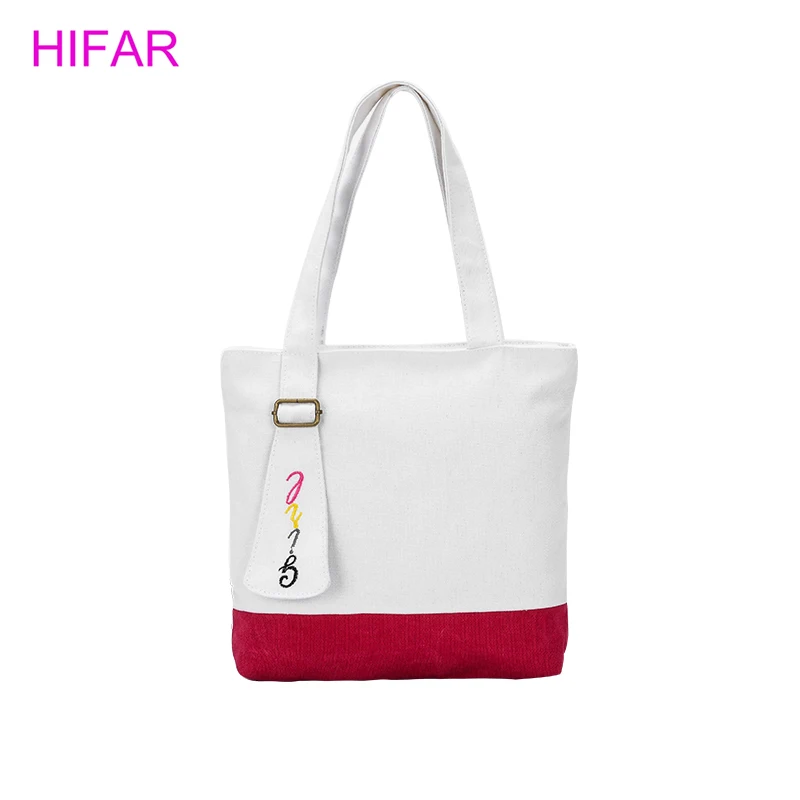 

2018 High-Quality Women's Handbags Canvas Tote bags Reusable Patchwork grocery Shopping Bag Webshop Eco Foldable Shopping Cart