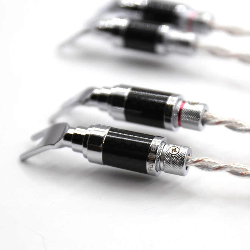 Crystal Cable абсолютная мечта аудио Динамик кабели из углеродного волокна Y лопата вилки