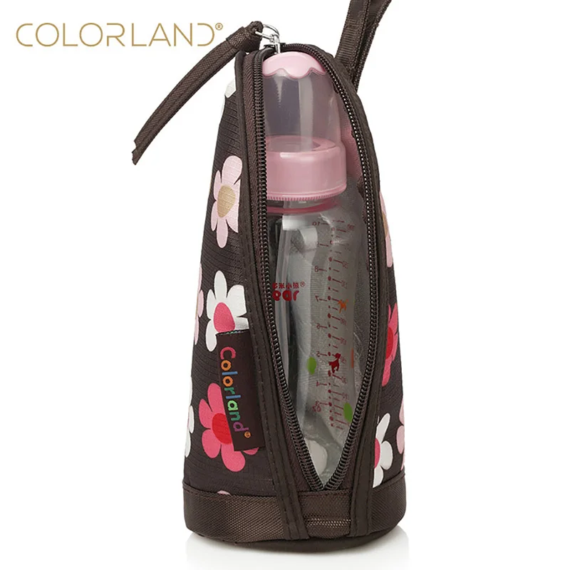 

12 Colors Portable Baby Feeder Milk Bottle Thermal Insulation Storage Bag Newborn Nylon Stroller Hanging Bottle Case Keep Warm