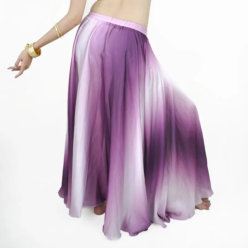 Женская мода живота Танцы юбка Цыганская платье Профессиональный Bellydance костюм сцены юбка