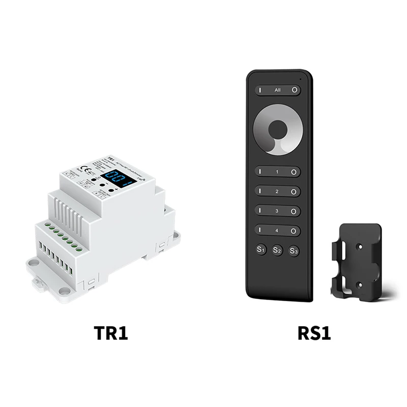 Светодиодный триамный диммер TR220V AC диммер, высокое напряжение, вход, задний край, диммер 100-240В переменного тока, выход 1.2A на din-рейку, триамный диммер