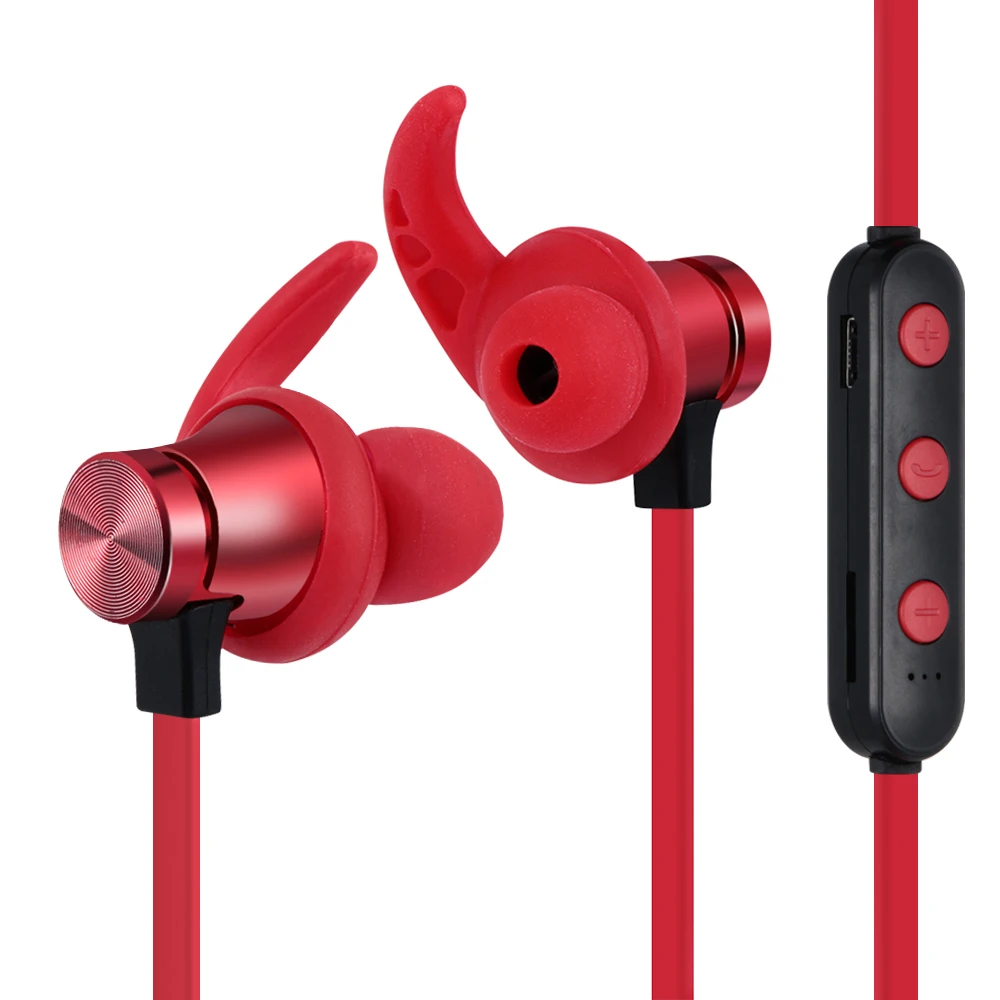 New Sweatproof Sport Gym Headset Stereo Earpieces Wireless Bluetooth 5.0 Stereo Earphone Car