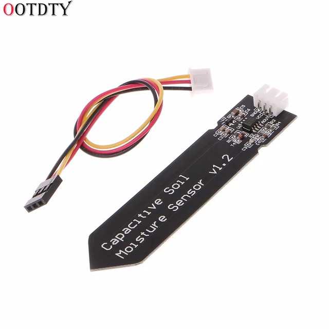 Czujnik wilgotności gleby analogowy pojemnościowy czujnik wilgotności gleby V1 2 odporny na korozję higrometr narzędzia pomiarowe dla Arduino cheap OOTDTY Elektryczne Soil Moisture Sensor Czujnik wilgotności gleby analogowy pojemnościowy czujnik wilgotności gleby V1 2 odporny na korozję higrometr narzędzia pomiarowe dla Arduino cheap OOTDTY Elektryczne Soil Moisture Sensor