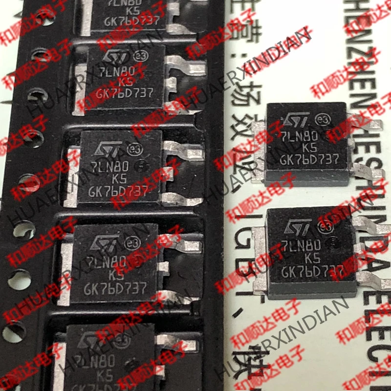 7LN80K5 STD7LN80K5 TO-252 800 V 5A
