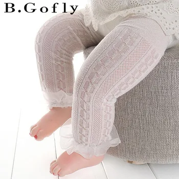 

2018 1-2 years New Born Infant Toddler Girl Clothes Indoor Mesh Pants Trousers Knitted Baby Pantyhose