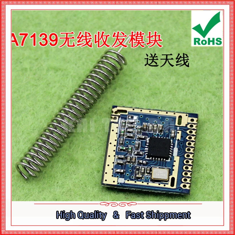 A7139 Wireless Transceiver Module / Ultra Low Receive Current 4ma