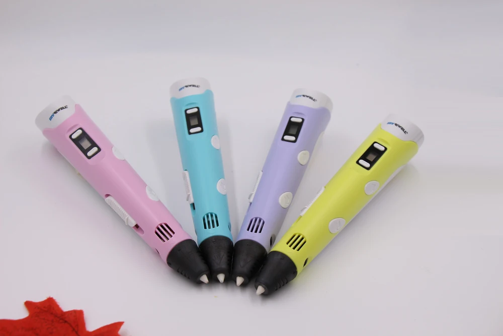 3d Ручка Myriwell 2-го поколения светодиодный ЖК-дисплей DIY 3D печать Ручка искусство 3d ручки для детей Инструменты для рисования высокое качество