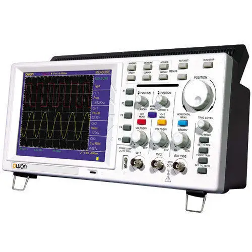 Новый портативный цифровой осциллограф OWON 25 МГц PDS5022T 7.8in цветной ЖК дисплей 3 года
