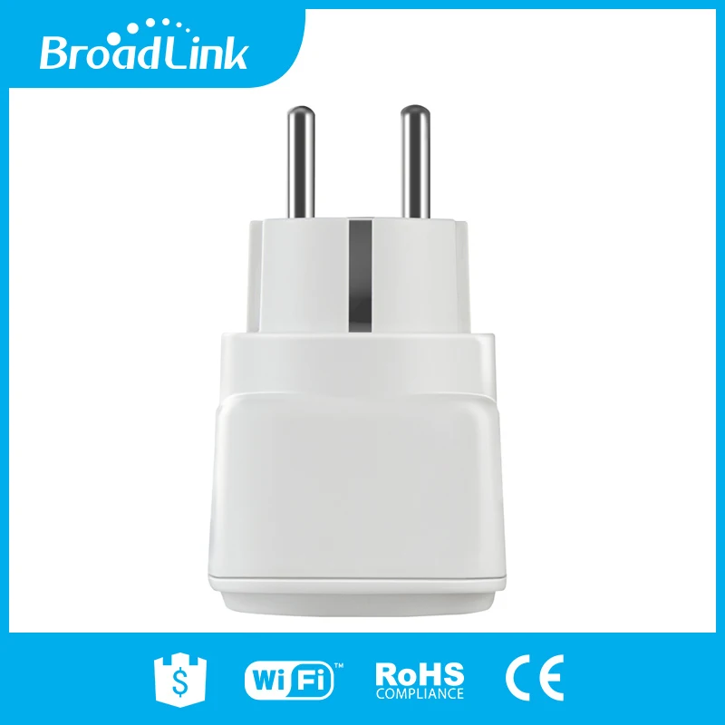  Broadlink SP3S EU/Contros Smart Wireless WiFi Socket Power Supply Plug 16A 3500w with Energy Meter  - 32810913427