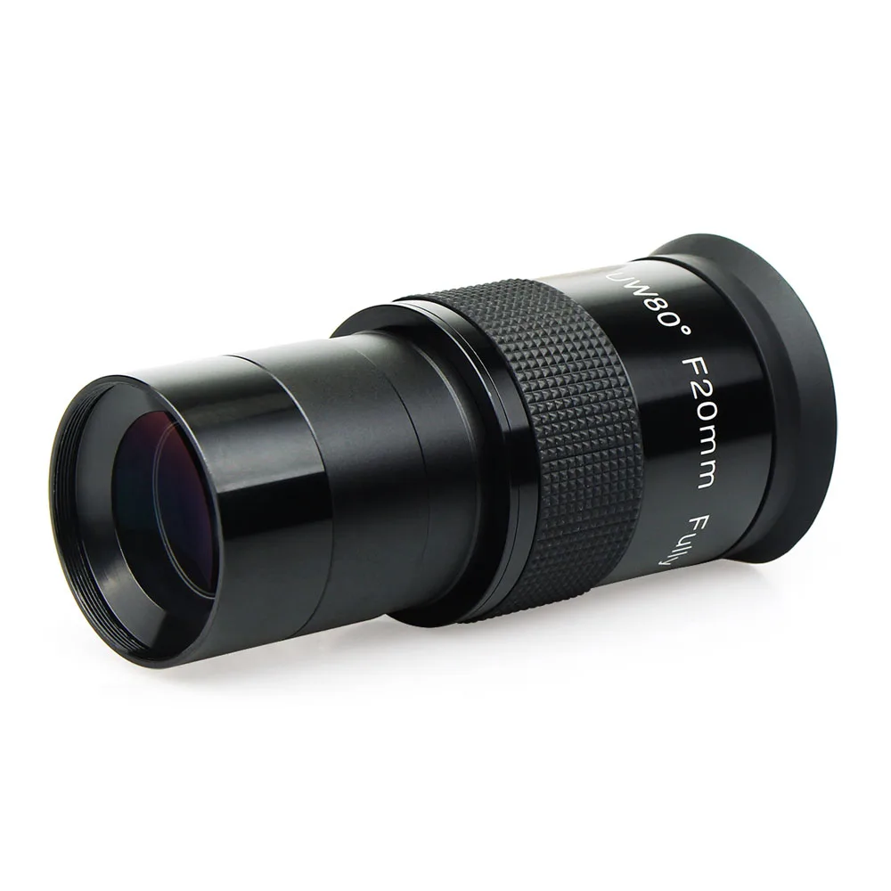 2 дюймовый окуляр LAIDA F20mm ультраширокий угол 80 De для астрономического телескопа 7
