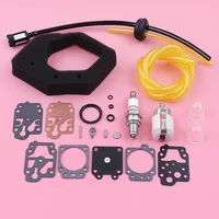 דלק פריימר bulb מסנן אוויר דלק קו צינורות Grommet קיט לקבלת הונדה GX25 GX 25 תיקון פריימר Bulb קרבורטור קיט מכסחת דשא חלף חלק חילוף (2)