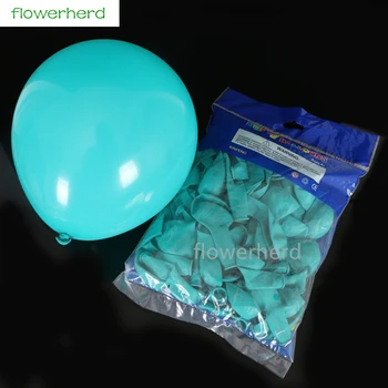 

20pcs 2.2g 10inch Tiffany Blue Pearl Latex Balloon Air Balls Inflatable Wedding Birthday Party Decoration Anniversary Balloons