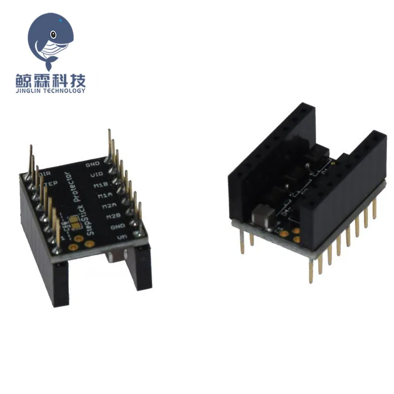 

1pc Silent Step Stick Protector Stepper Motor Drives Plug-type Silent Stepper For 3D Printer Parts Driver TMC2130 V1.1/TMC2208