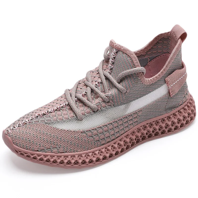 

Vulcanized Shoes Woman Women's Mesh Flat Shoes Lace up Casual Shoes Walking Sneakers Soft Women Shoes zapatos de mujer