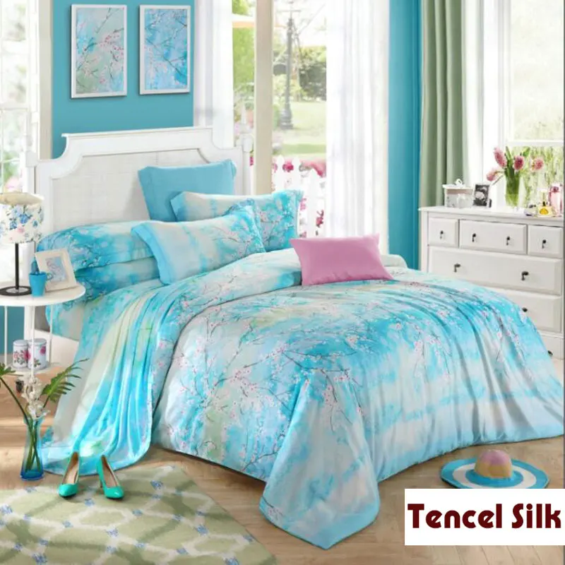 100% funda de edredón de seda tencel de doble cara, juegos de cama 3d, juegos de cama de parejas juegos de sabanas, juegos de cama de algodón 100% funda de edredón de seda tencel de doble cara, juegos de cama 3d, juegos de cama de parejas juegos de sabanas, juegos de cama de algodón