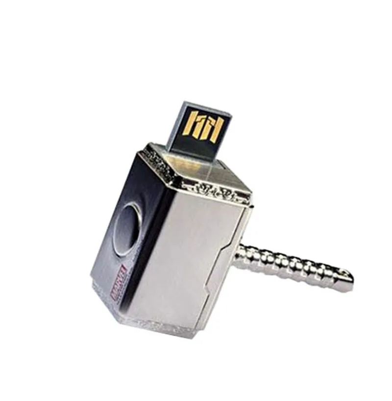 JASTER металлический Железный человек Капитан щит капитана Америка молоток usb флэш-накопитель Memory stick Халк pendrive 4 ГБ 8 ГБ 16 ГБ 32 ГБ 64 ГБ подарок - Цвет: D