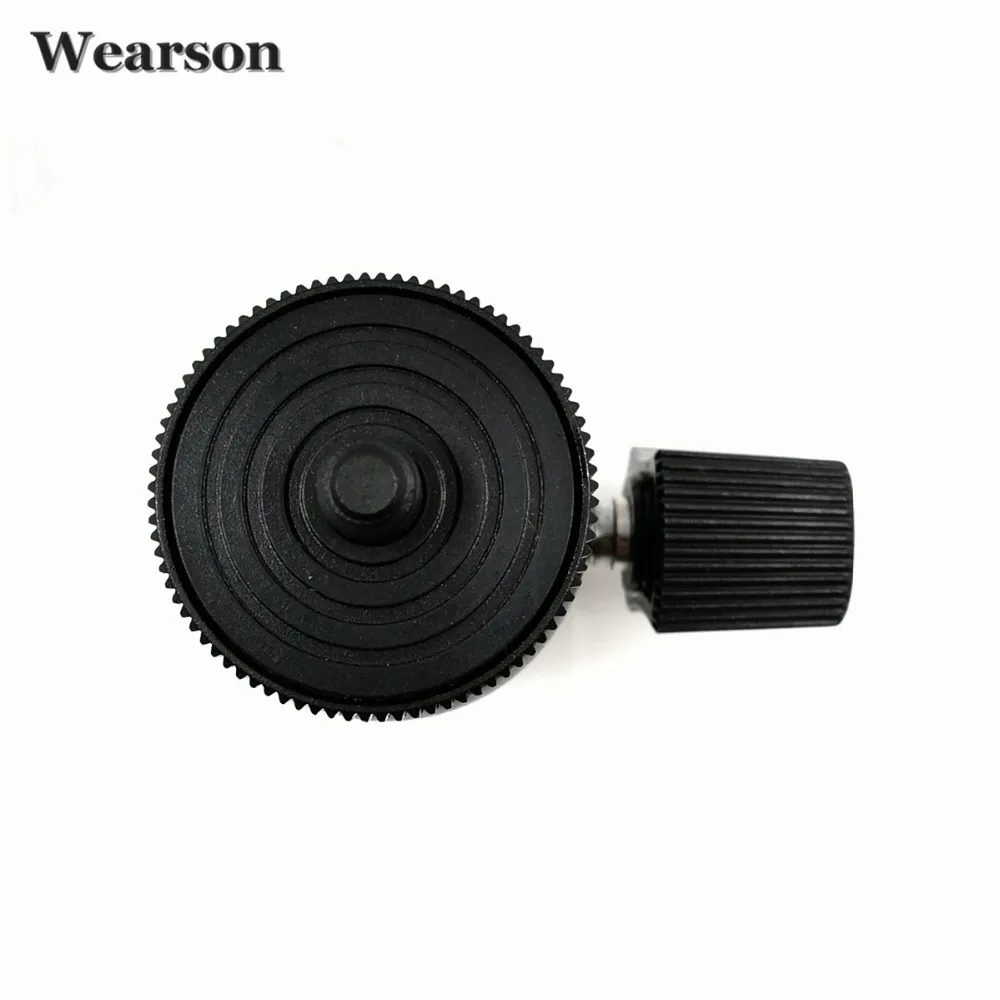 Wearson Camera Ball Head Hot Shoe Mount 360 Degree 14 38 Screw For Canon Nikon DSLR Camera Tripod AdapterLCD Video Monitor (2)