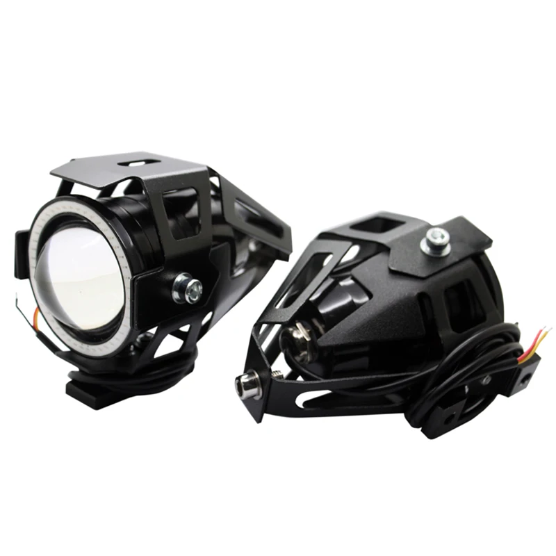 Фары головного света для мотоцикла 2 шт./компл. SUNKIA 3000LM U7 фары 2xSwitch