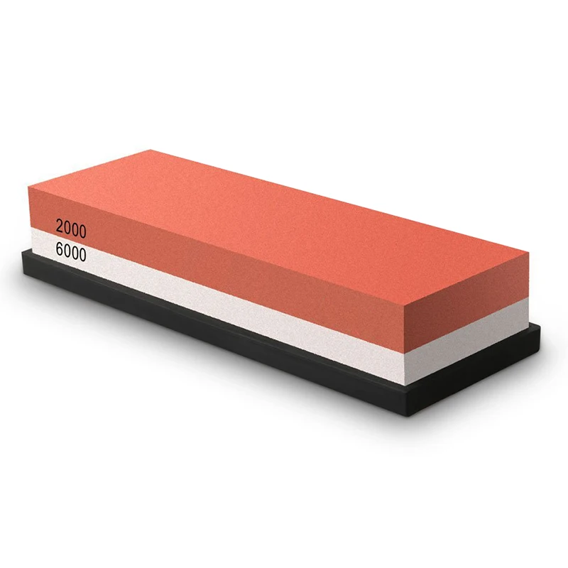 

Whetstone Knife Sharpener, Professional Sharpening Stone 2000/6000 Girt Water Stone For Knives
