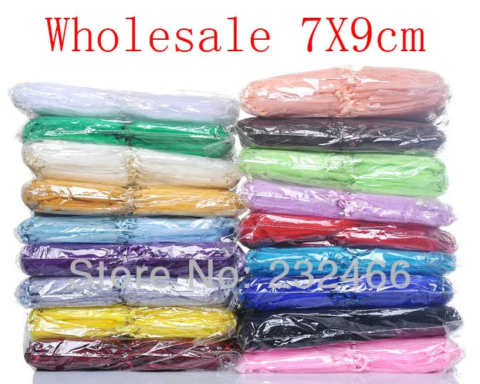 

Drawable Organza Bags 7x9cm Wholesale 500pcs/lot,Wedding Gift Bags,Jewelry Packing Bags,Wedding Pouches