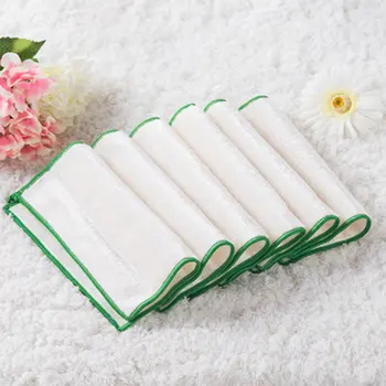 

Soft Fiber Kitchen Towels Dish Cloth 25*25cm Non-oiled Absorbent Home Cleaning Wiping Rags Scouring Pad