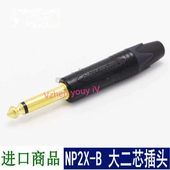 

for NEUTRIK NP2X-B JACK PLUG Mono Professional 2 Pole 6.35 mm 6.5mm Stereo Jack Plug Neutrik 6.35mm jack
