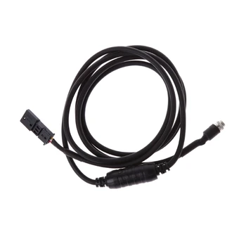 

AUX Audio Input Adapter Female 3 pin Cable For BMW E39 E53 E46 X5 BM54 16:9 CD