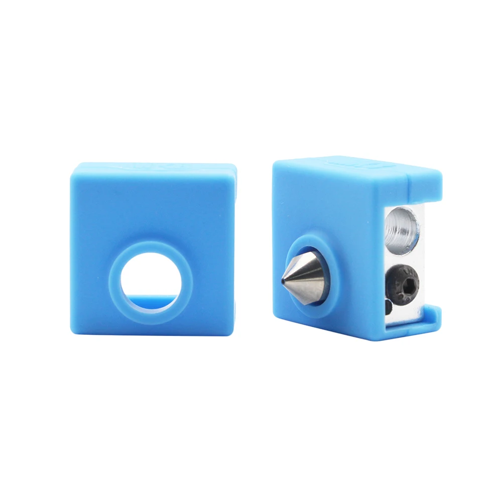3D طابعة MK9 واقية سيليكون جورب غطاء حالة ل سخان كتلة من Creality CR-10 ، 10 S ، S4 ، s5 Anet A8 MK7/MK8/MK9 Hotend