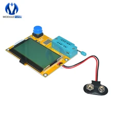 M328 LCR-T4 Misuratore LCR ha portato Transistor Tester Diodo Triodo Capacità di MOS PNP NPN 12864 Modulo Display Mega328 Bordo